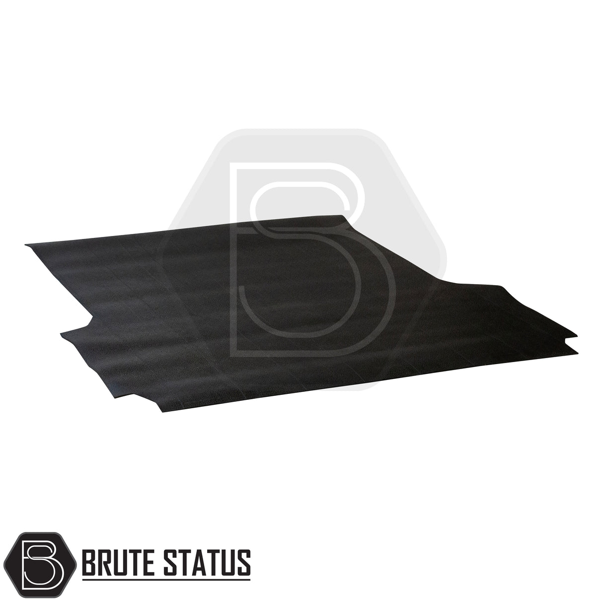 Heavy-duty 10mm rubber bed mat for Mitsubishi L200 Series 6 2019-2021, non-slip cargo liner for truck bed protection, custom fit and easy to clean.