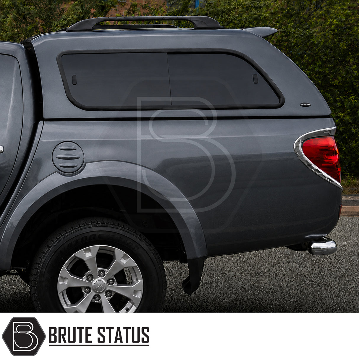 Mitsubishi L200 2010-2015 Series 4 Long Bed Truckman GLS hardtop canopy with remote central locking