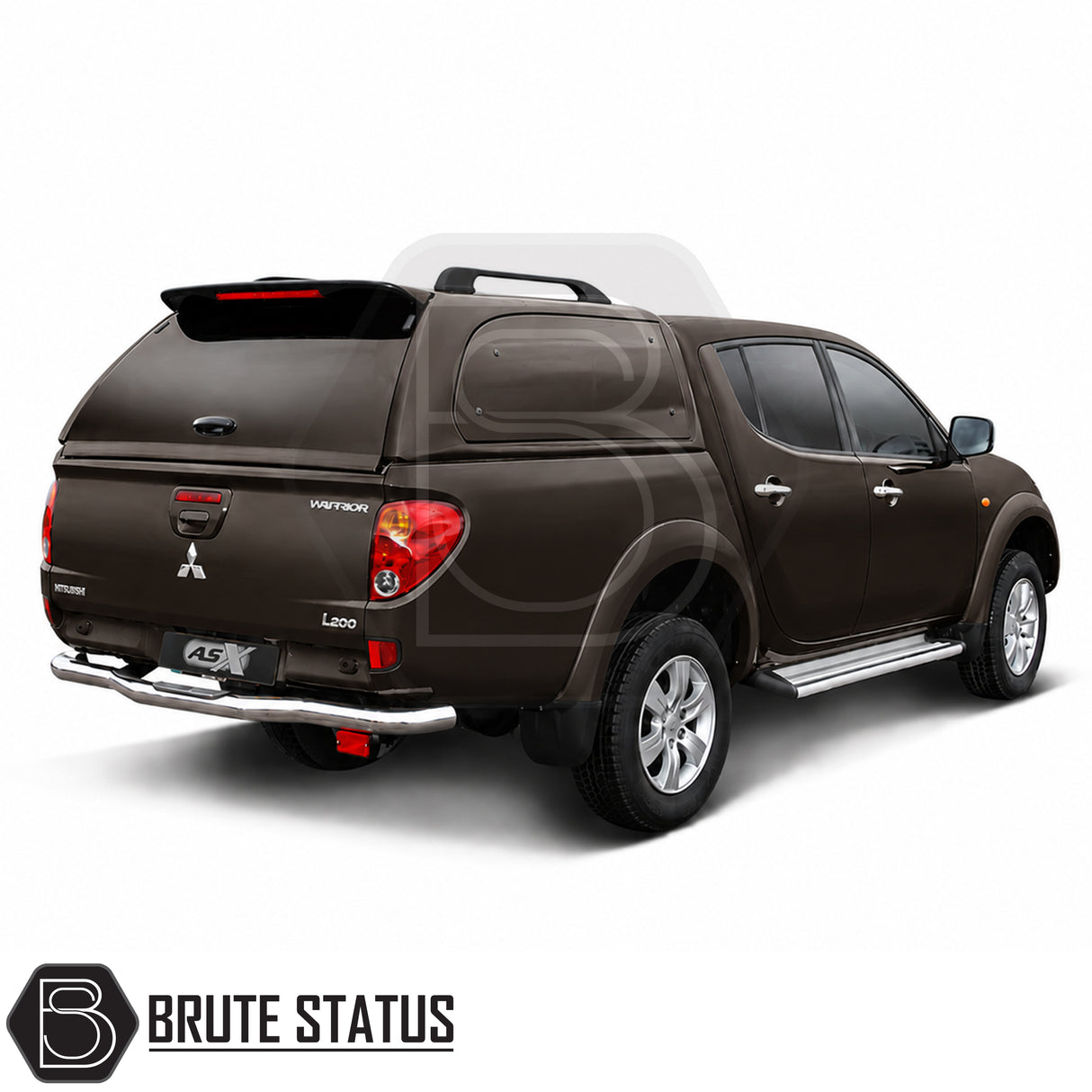 Mitsubishi L200 2010-2015 Long Bed pickup canopy Truckman Grand for work leisure travel and secure storage