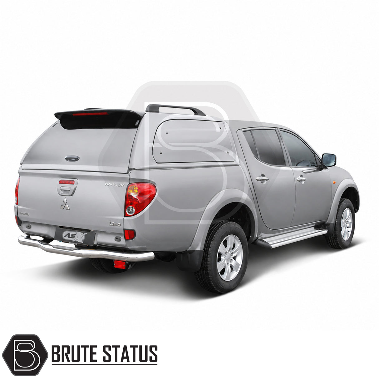 Mitsubishi L200 Series 4 Long Bed hardtop canopy with carpet lined interior and secure remote locking system