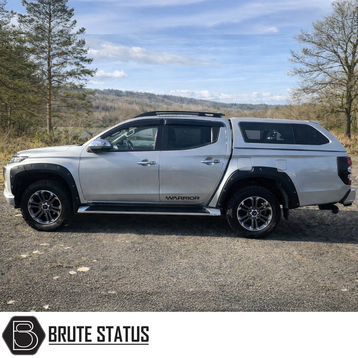 Mitsubishi L200 Triton 2019+ AdBlue wide fender flare kit no drilling required double cab