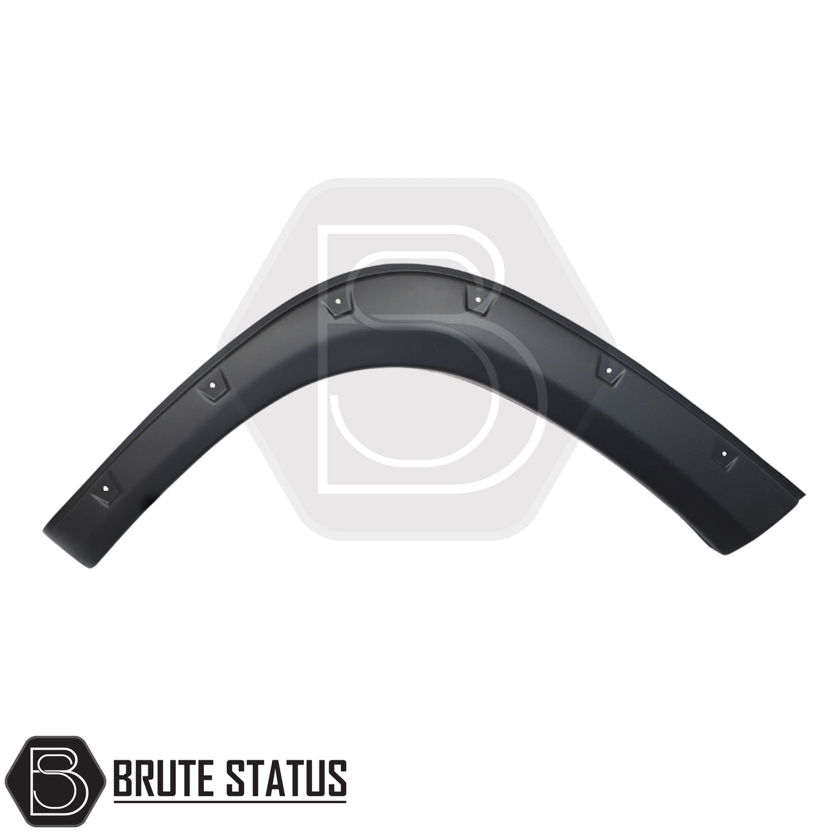 Durable ABS plastic fender flares for Mitsubishi L200 Triton Series 6 with secure fitment