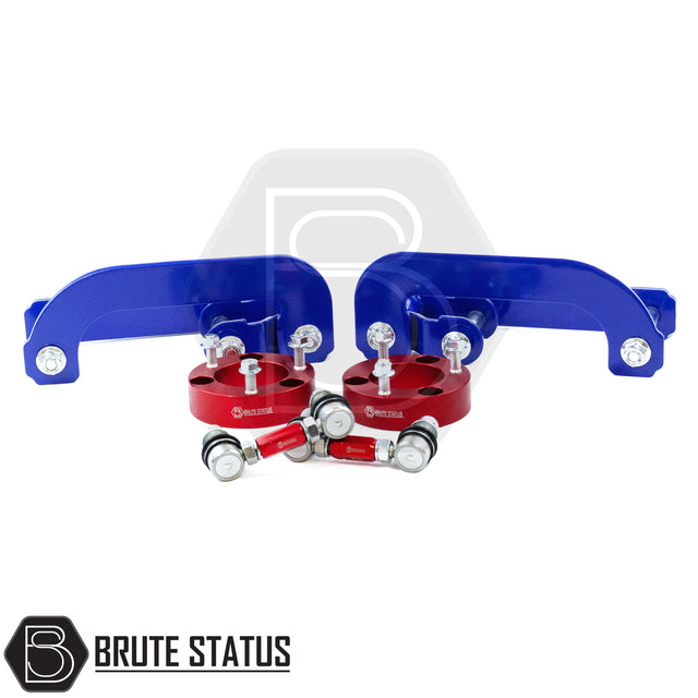 Brute status suspension lift kit and anti roll bar links for nissan navara d40 2005-2015 pickup truck