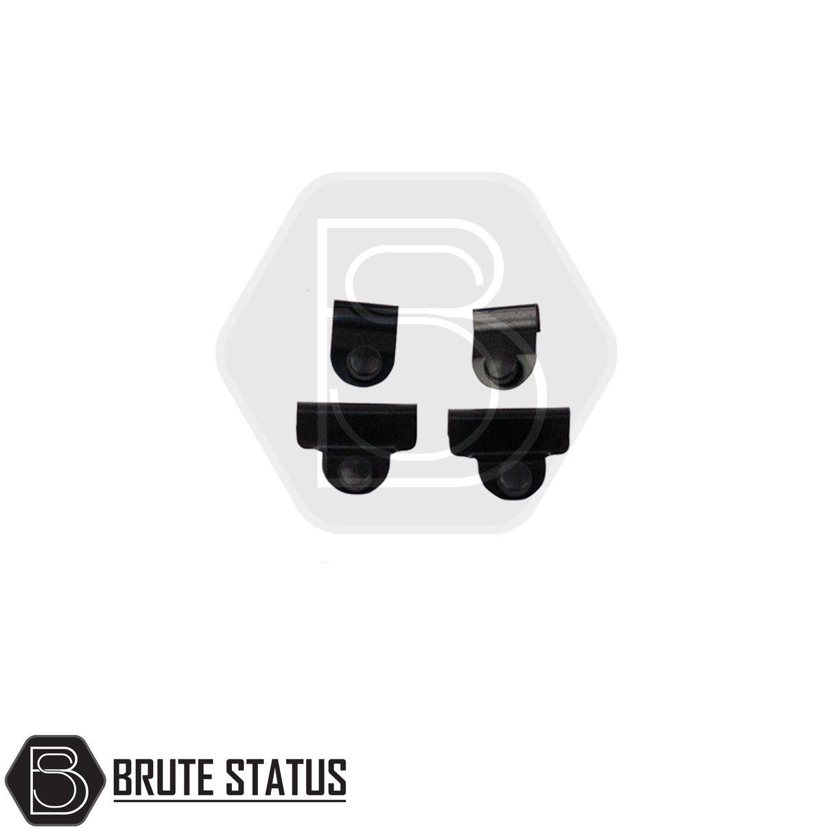 Brute status gloss black bonnet guard for nissan navara d40 pre facelift 2005-2010 pickup truck