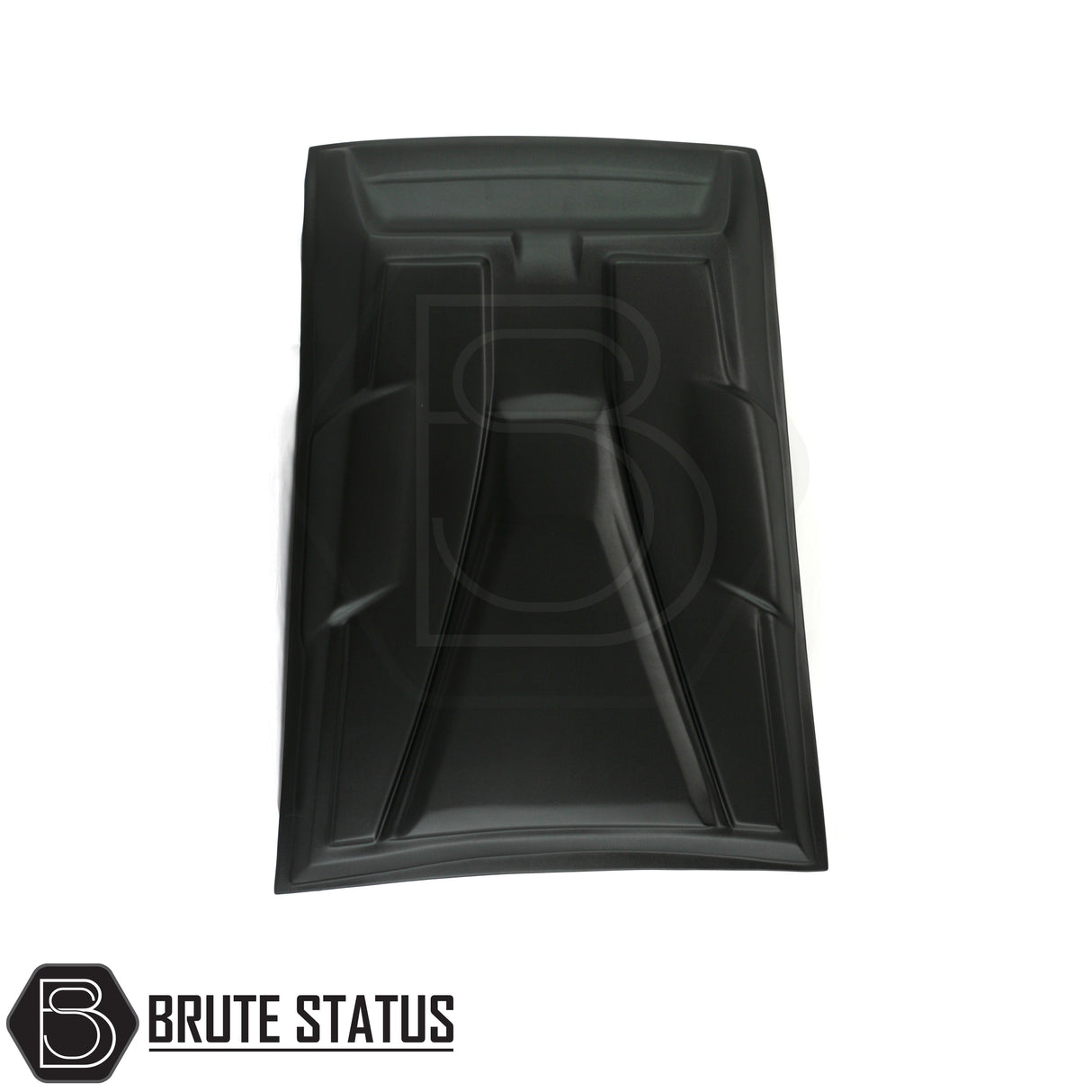 Matte black bonnet scoop for nissan navara 2015-2022 pickup truck