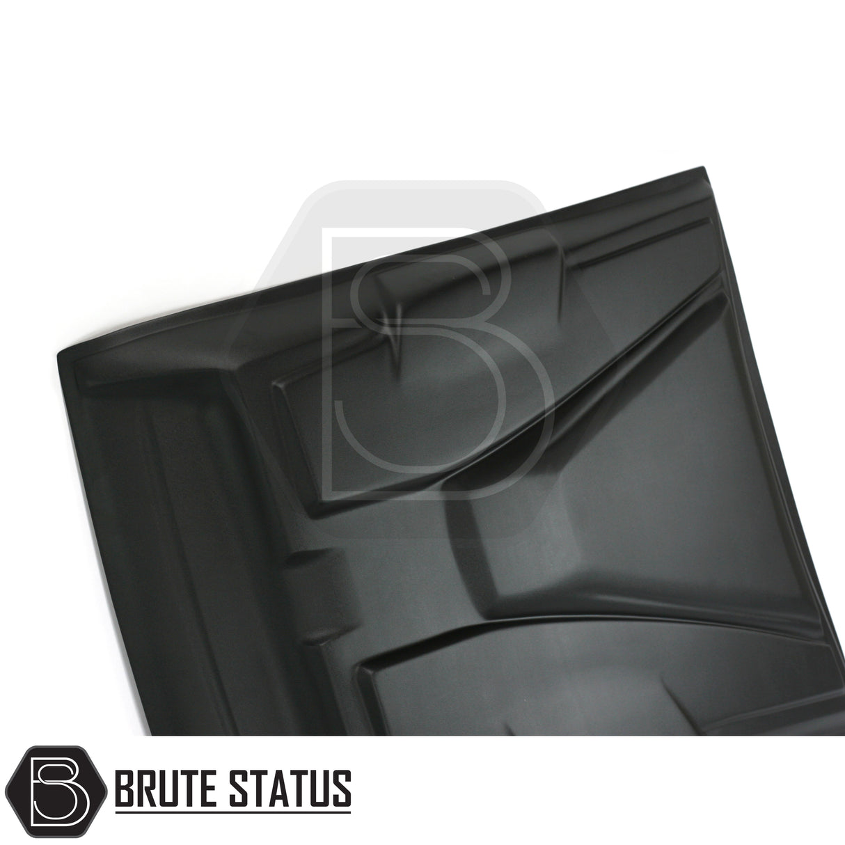 Matte black bonnet scoop for nissan navara 2015-2022 pickup truck