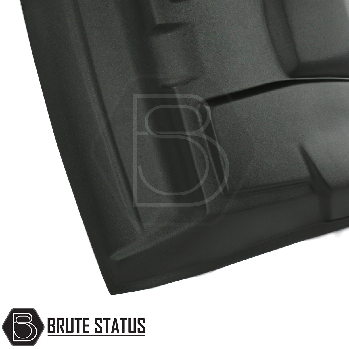 Matte black bonnet scoop for nissan navara 2015-2022 pickup truck