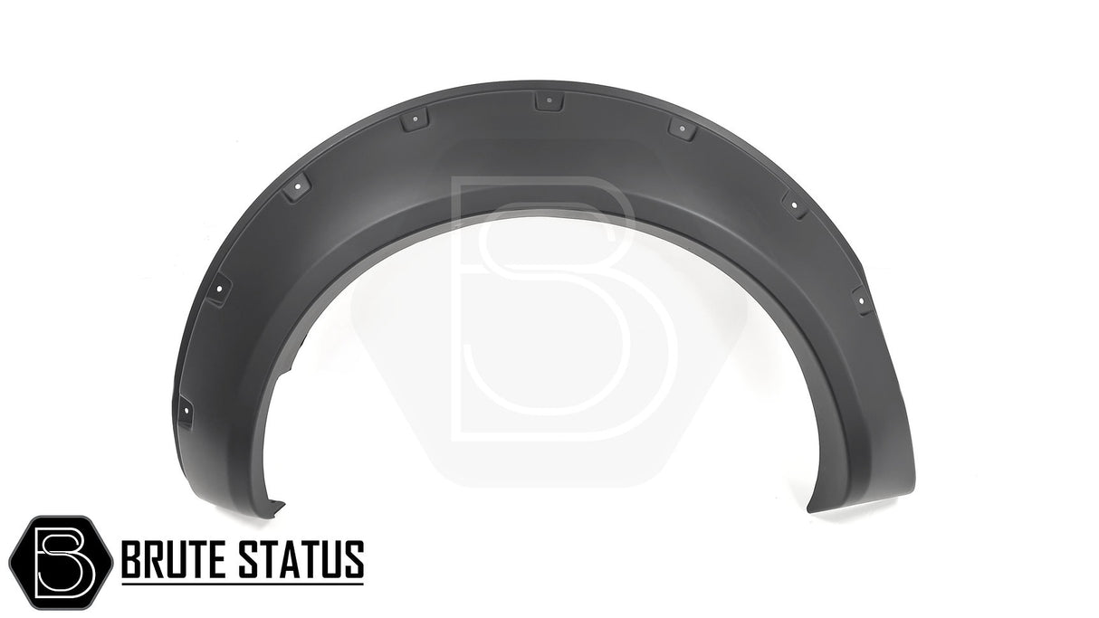 Nissan Navara NP300 wheel arch flare kit 2015-2017 rivet style black wide body upgrade Navara truck UK