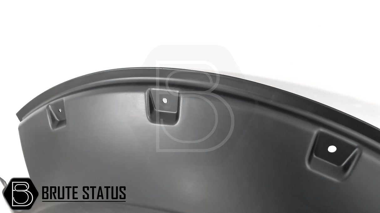 Nissan Navara NP300 2015-2017 black riveted fender flares wide arch extensions 4x4 pickup accessories