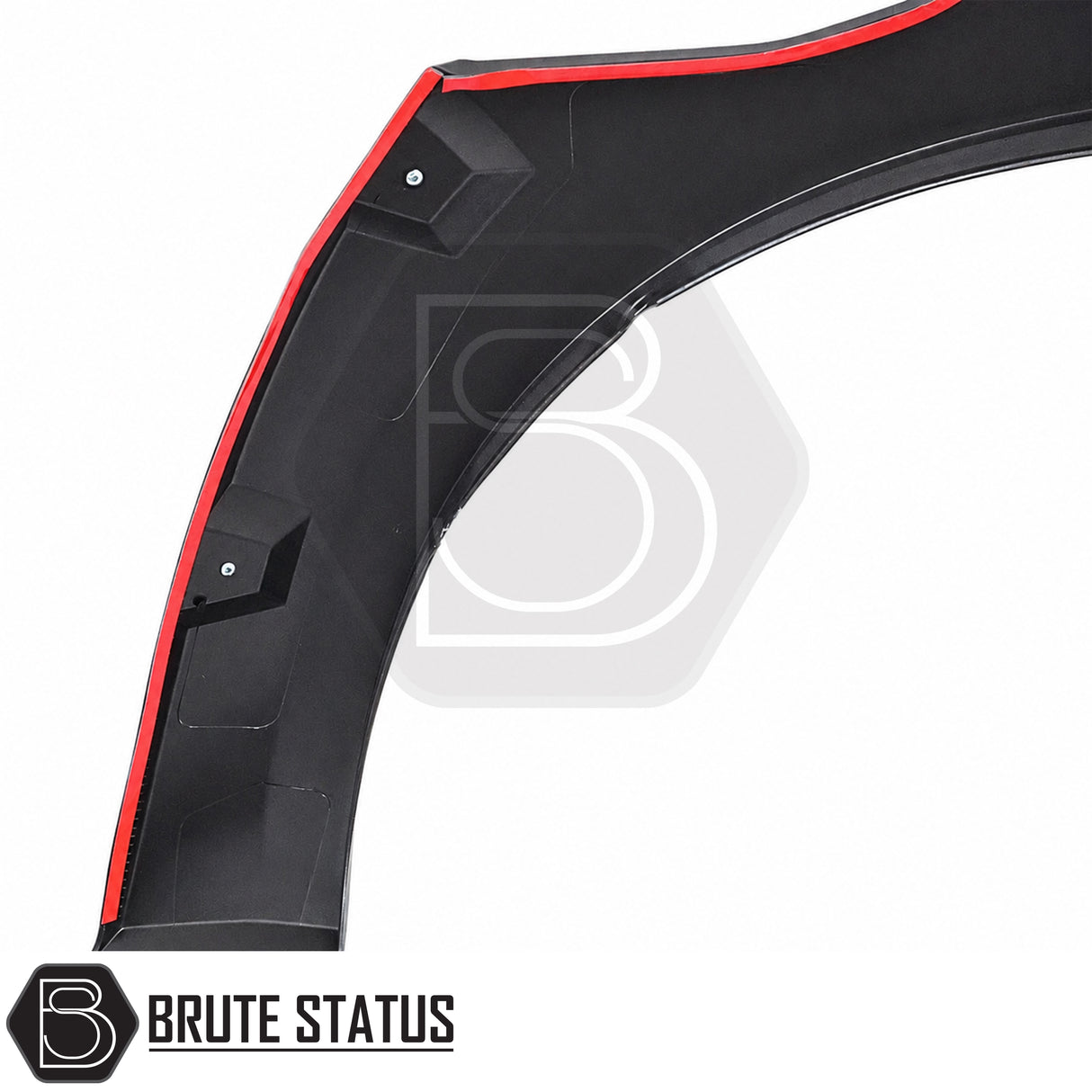 Nissan Navara NP300 matte black wheel arch kit designed for AdBlue models with aggressive wide stance styling