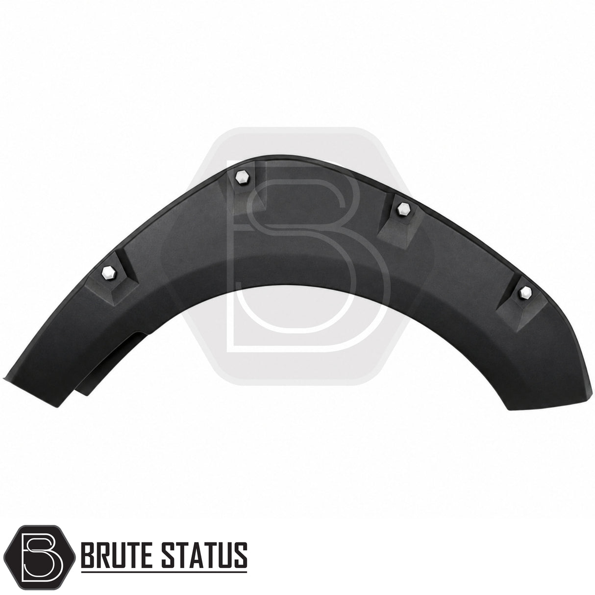 Aggressive wheel arch flare kit for Nissan Navara NP300 AdBlue pickup truck with decorative rivet design