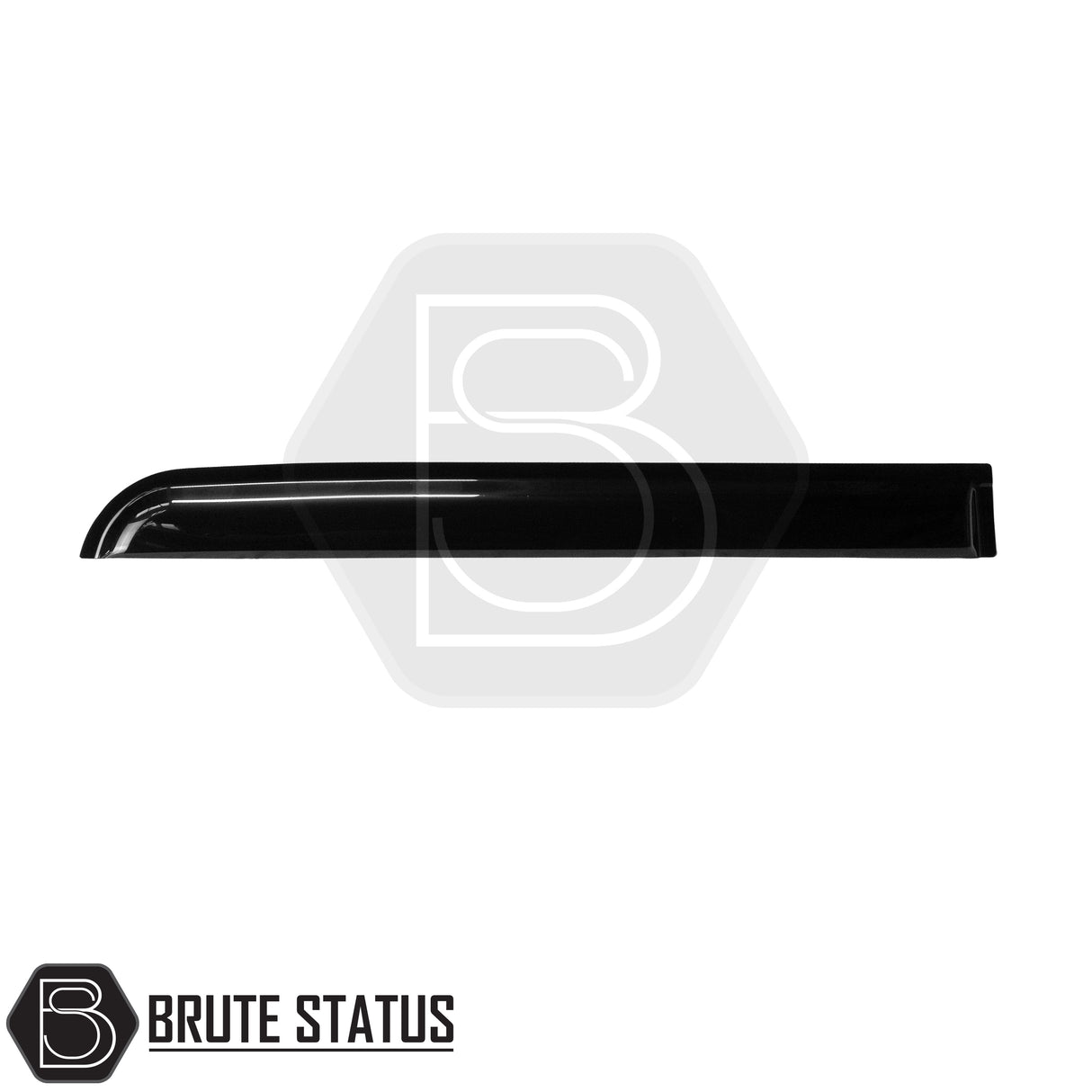 Nissan Navara NP300 2015-2022 Window Deflector Sun Shade, featuring durable acrylic, aerodynamic design, and full-length 3M adhesive for easy installation and rain protection.