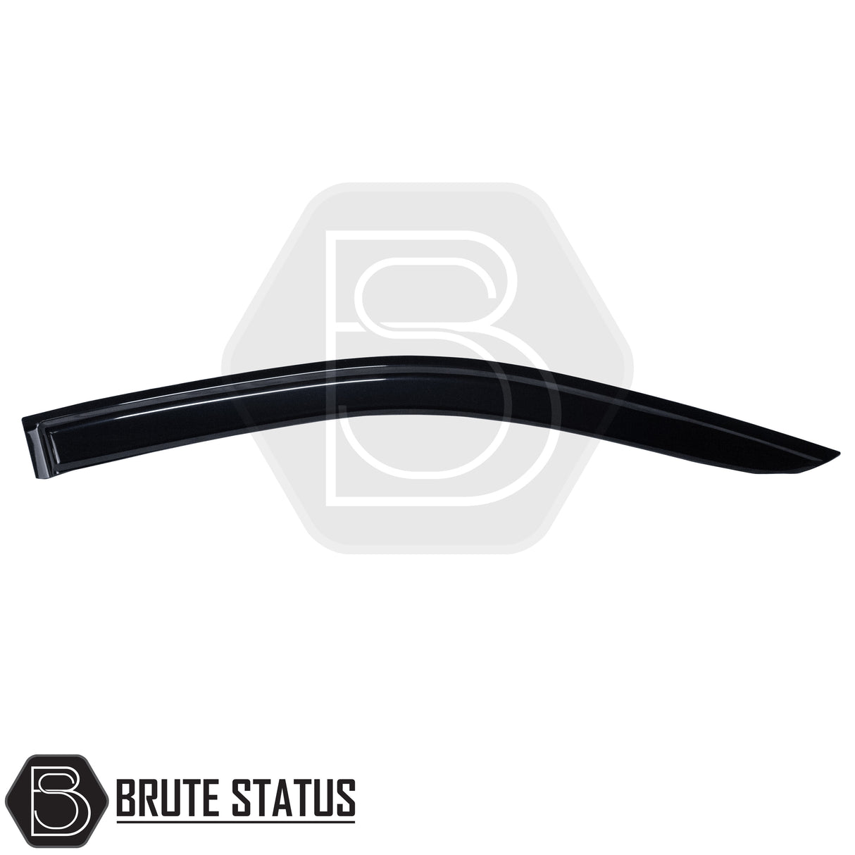 Nissan Navara NP300 2015-2022 Window Deflector Sun Shade, featuring durable acrylic, aerodynamic design, and full-length 3M adhesive for easy installation and rain protection.