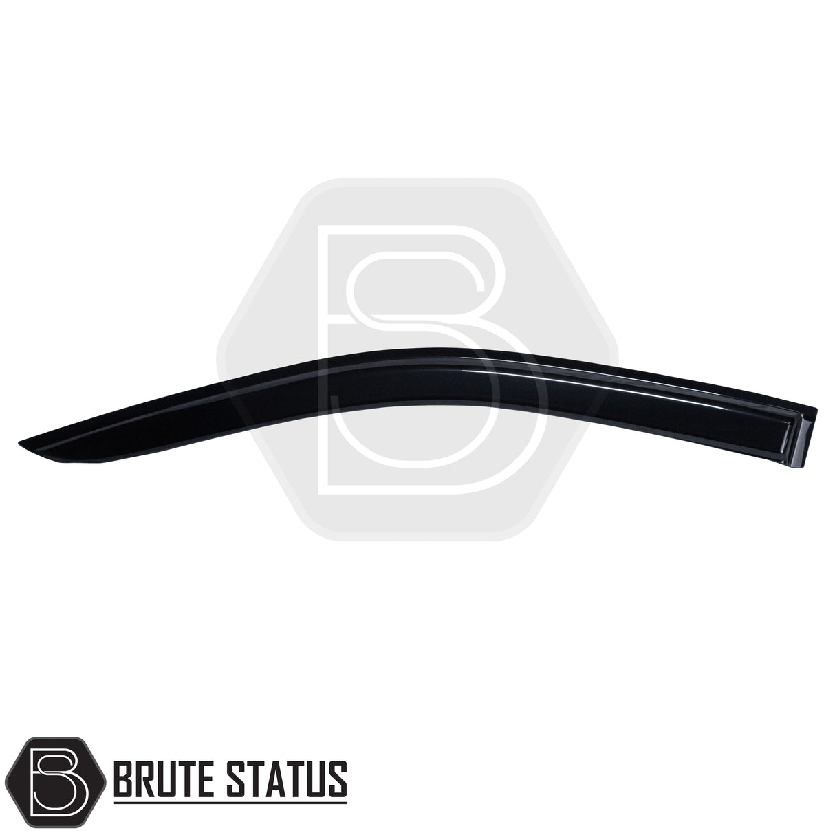 Nissan Navara NP300 2015-2022 Window Deflector Sun Shade, featuring durable acrylic, aerodynamic design, and full-length 3M adhesive for easy installation and rain protection.