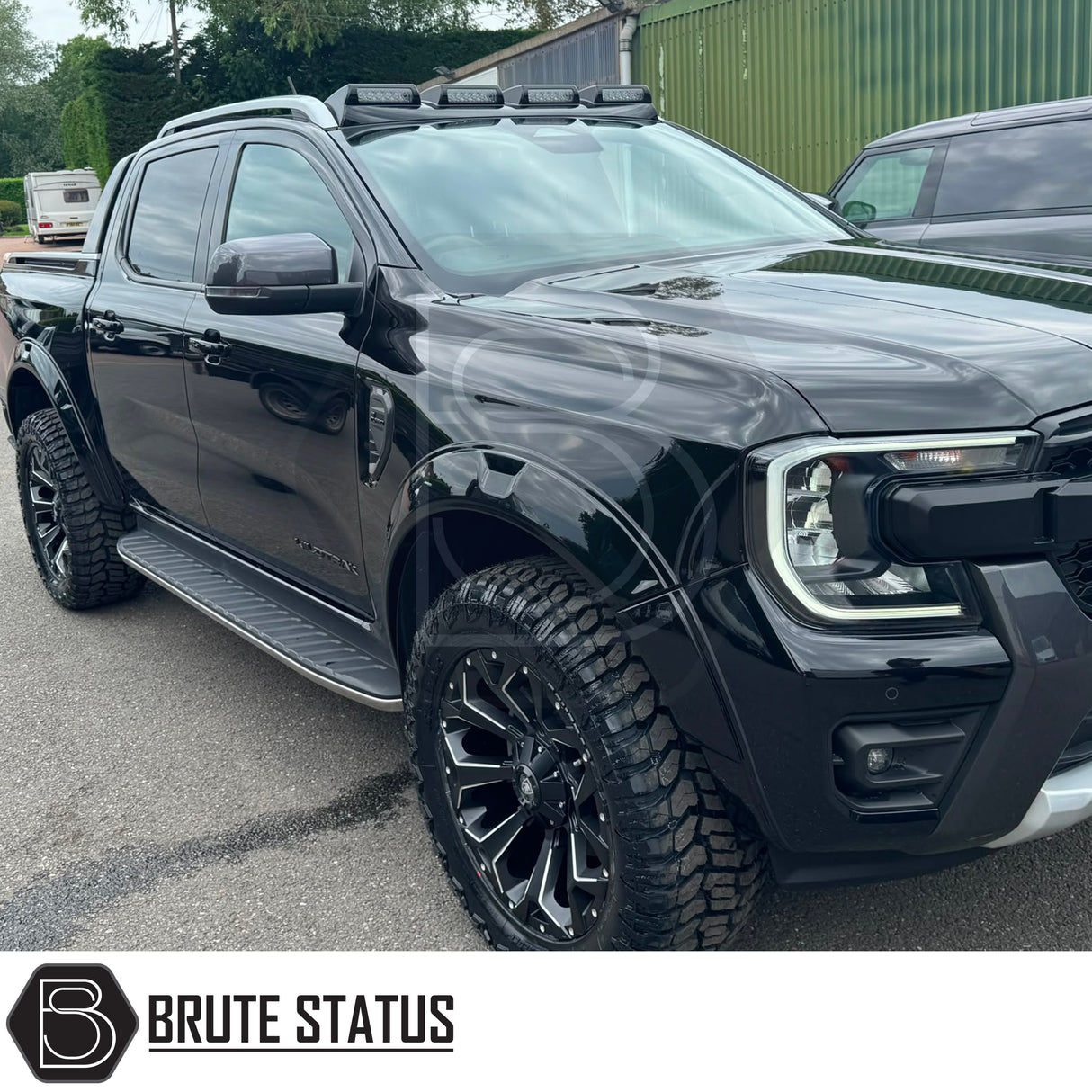 Premium Spartan SW1 satin black wheels with chamfered edge design, ET20 offset and multi-fit PCD options for SUVs and pickups