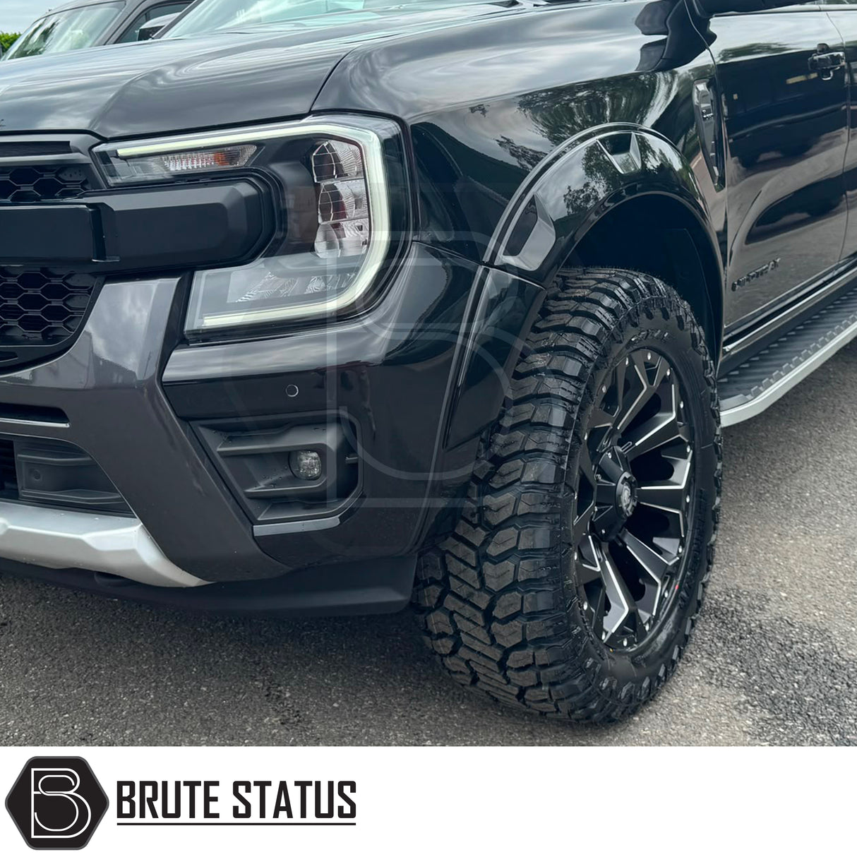 Spartan SW1 satin black alloy wheels with 5x120, 6x114.3 and 6x139.7 bolt pattern options for off-road and utility vehicles