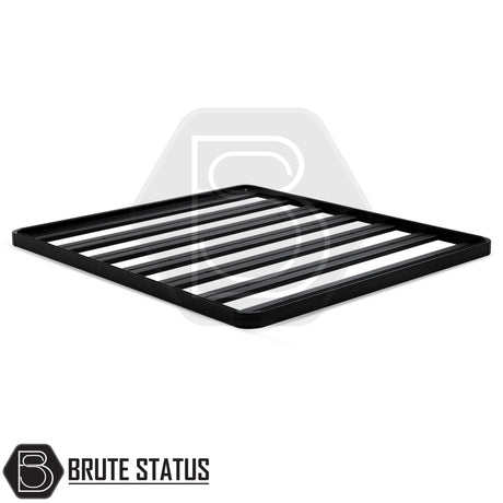 Heavy-duty AQM T80 steel rear canopy with Line-X coating and T40 roof rack for 2010-2022 Volkswagen Amarok double cab pickup truck– weatherproof, secure, and ready for work or adventure