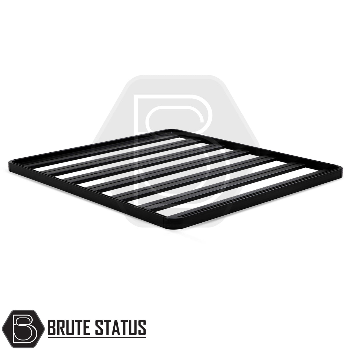 Heavy-duty AQM T80 steel rear canopy with Line-X coating and T40 roof rack for 2012-2021 Isuzu D-max double cab pickup truck– weatherproof, secure, and ready for work or adventure