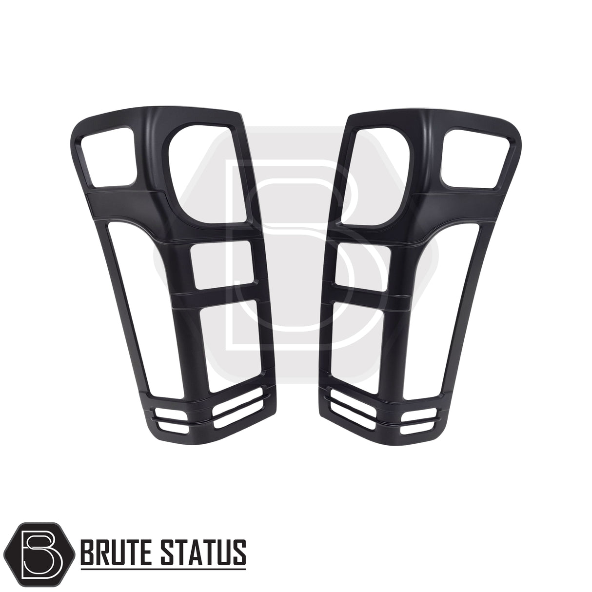 Isuzu D-Max rear tail light covers 2012-2019 aftermarket styling accessories easy fit ABS covers