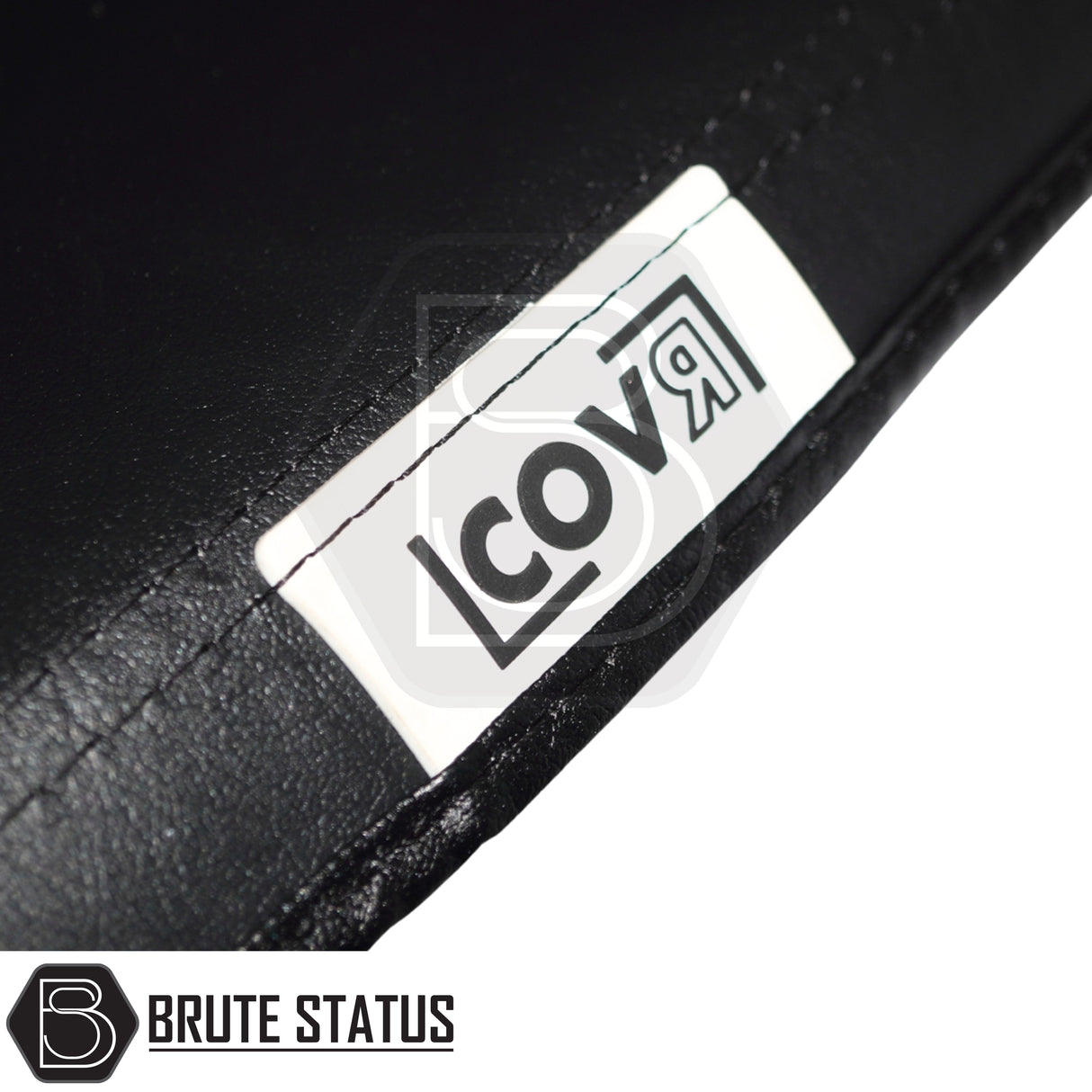 COVR tri-fold tonneau cover fitted to a pick up. Heavy-duty black vinyl truck bed cover with aluminium cross bars, weather-resistant seals, and a low-profile, streamlined finish.