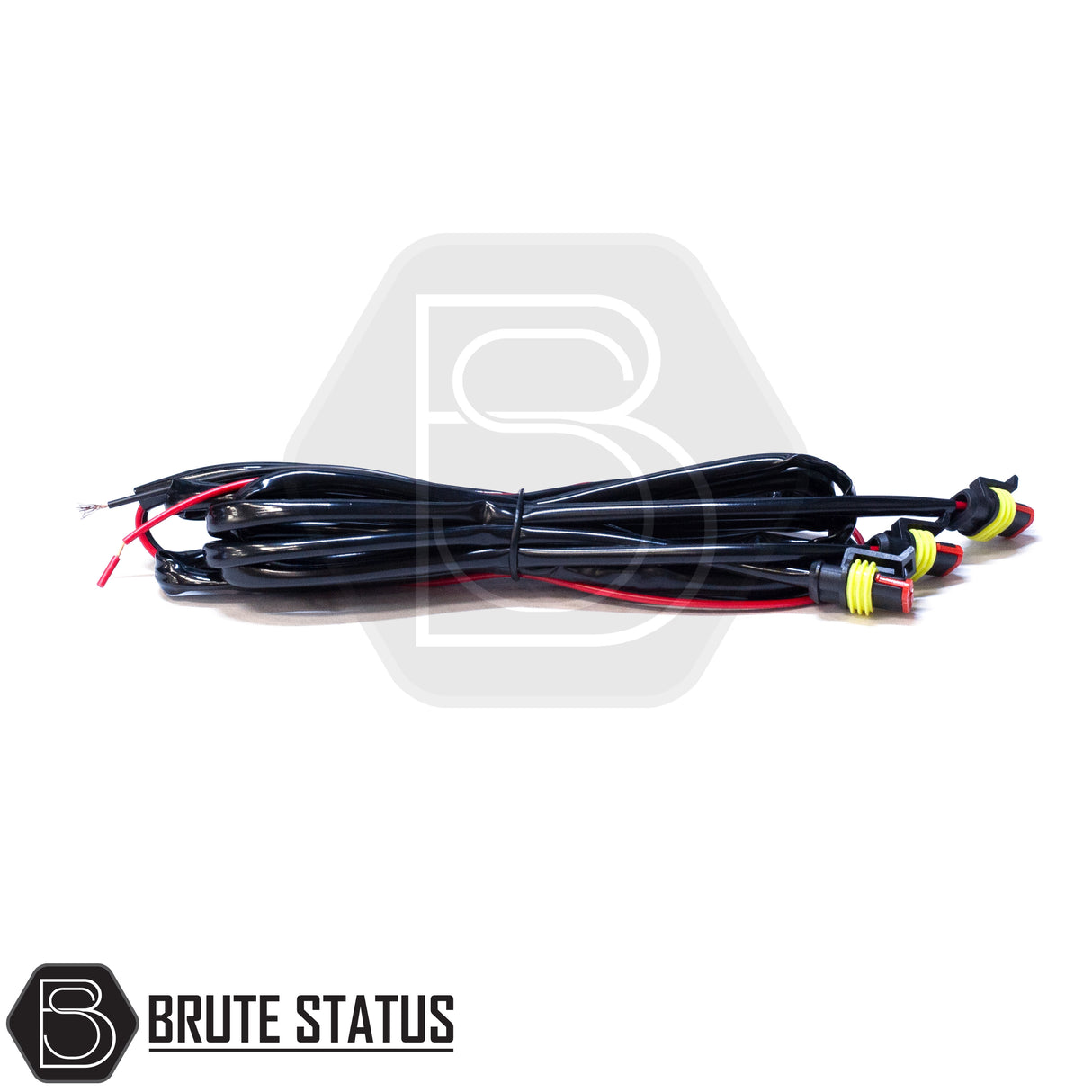 Matte black aftermarket grille with three bright amber LED lights, designed for Toyota Hilux 2005–2011 (MK6). Made from durable ABS plastic with a smooth black finish, it fits using existing mounting points with no drilling require