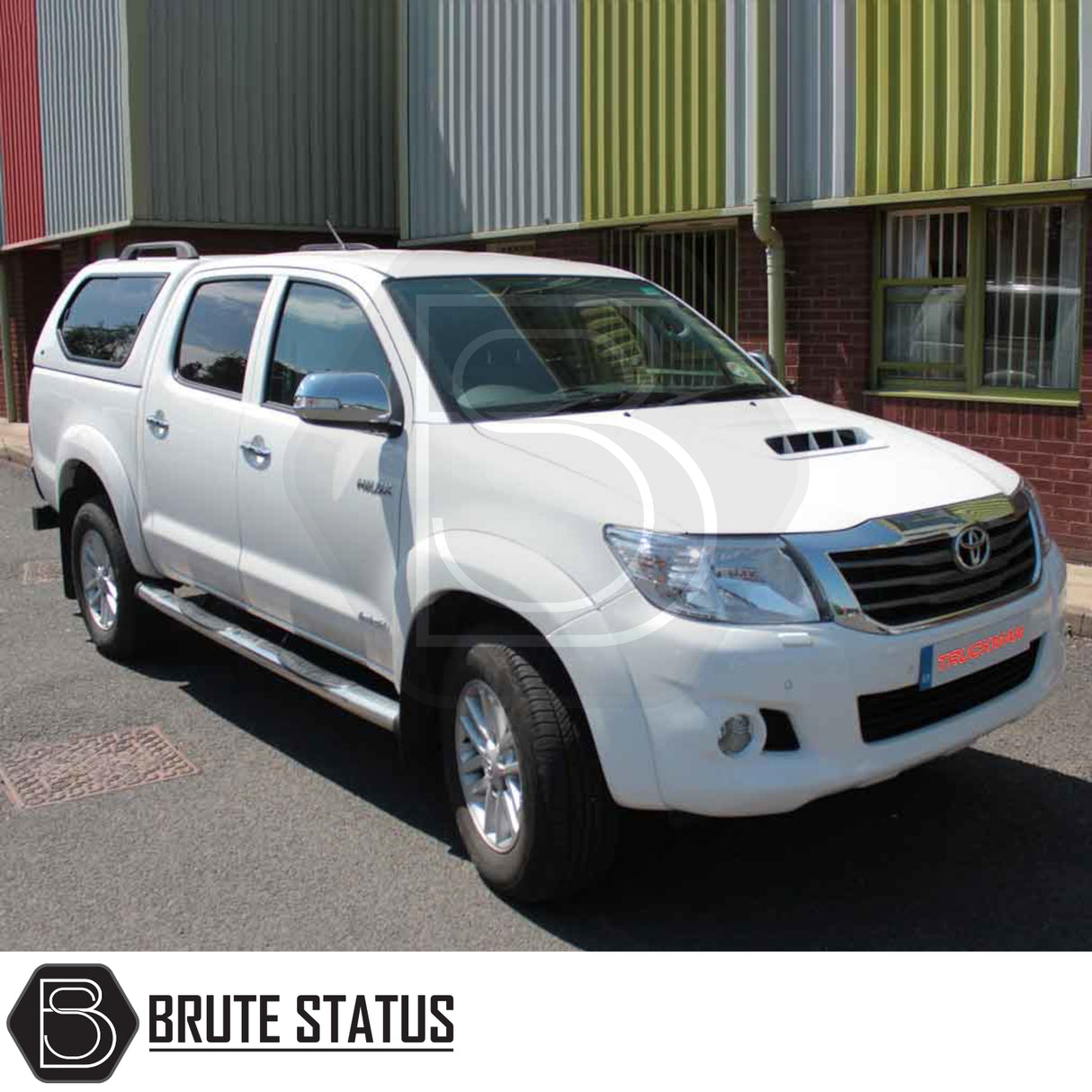 Toyota Hilux 2005-2016 MK6, MK7 Truckman GLS Hardtop Canopy with remote locking, featuring tinted sliding windows and a luxurious vinyl-lined interior for enhanced style and functionality.