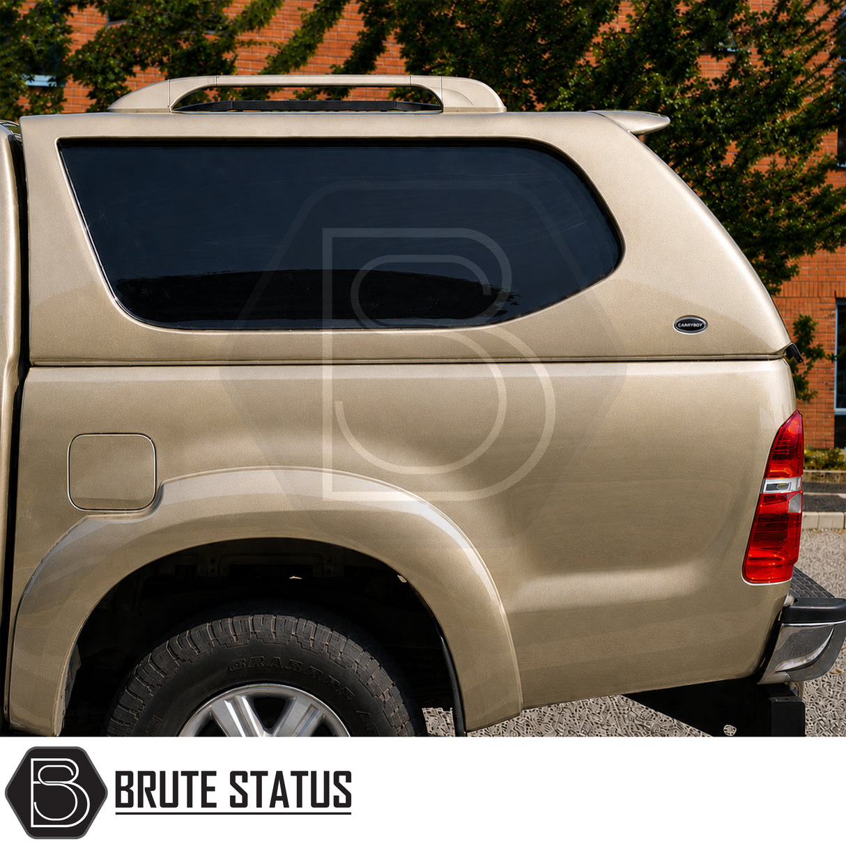 Truckman L-Series hardtop canopy for Toyota Hilux 2005-2016 MK6 MK7 with remote central locking