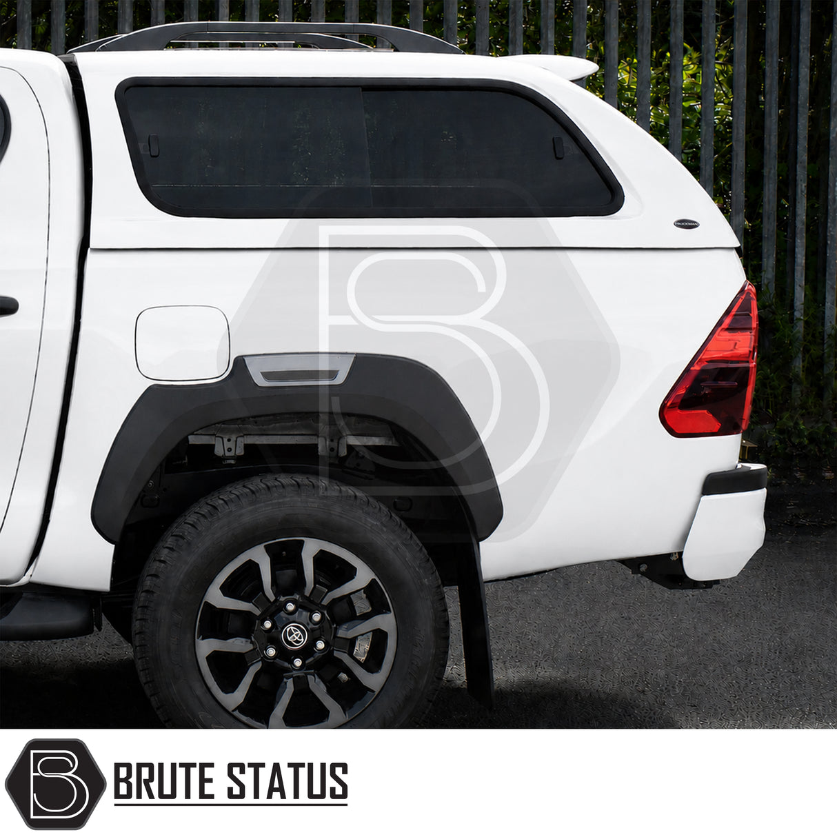 Toyota Hilux Invincible X 2016+ MK8, MK9 Truckman GLS Hardtop Canopy - Remote Locking