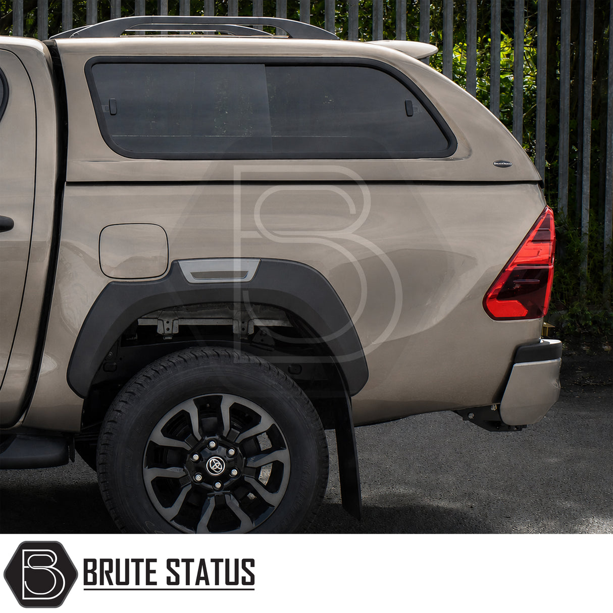 Toyota Hilux Invincible X 2016+ MK8, MK9 Truckman GLS Hardtop Canopy - Remote Locking