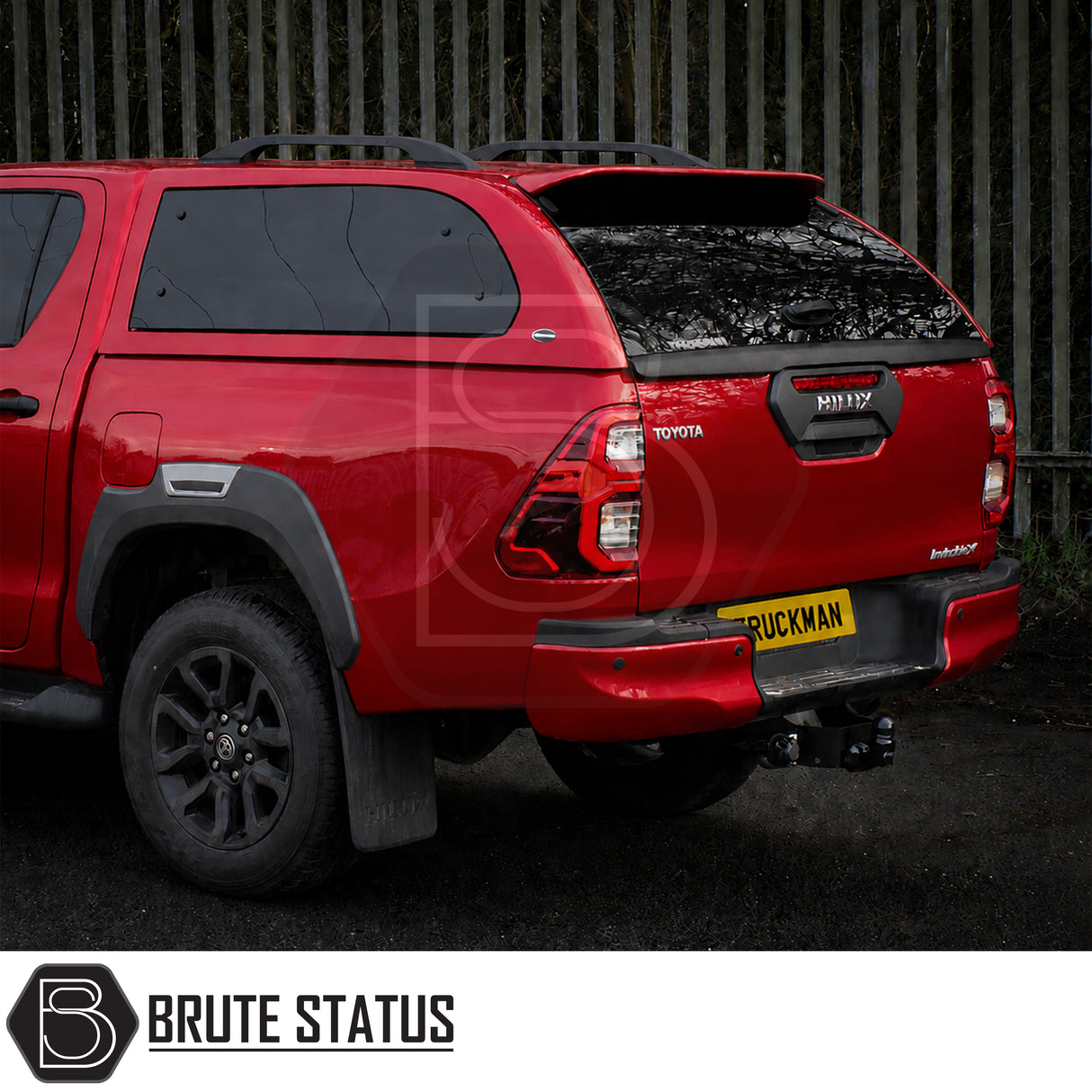 Premium Toyota Hilux Invincible X Truckman Grand canopy with tinted pop-out side windows