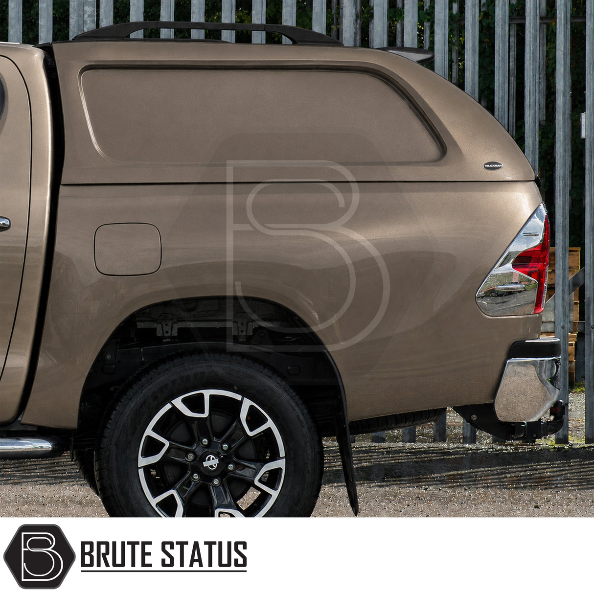 Toyota Hilux Invincible X MK8 MK9 hardtop canopy with sliding bulkhead window and secure rear tailgate access