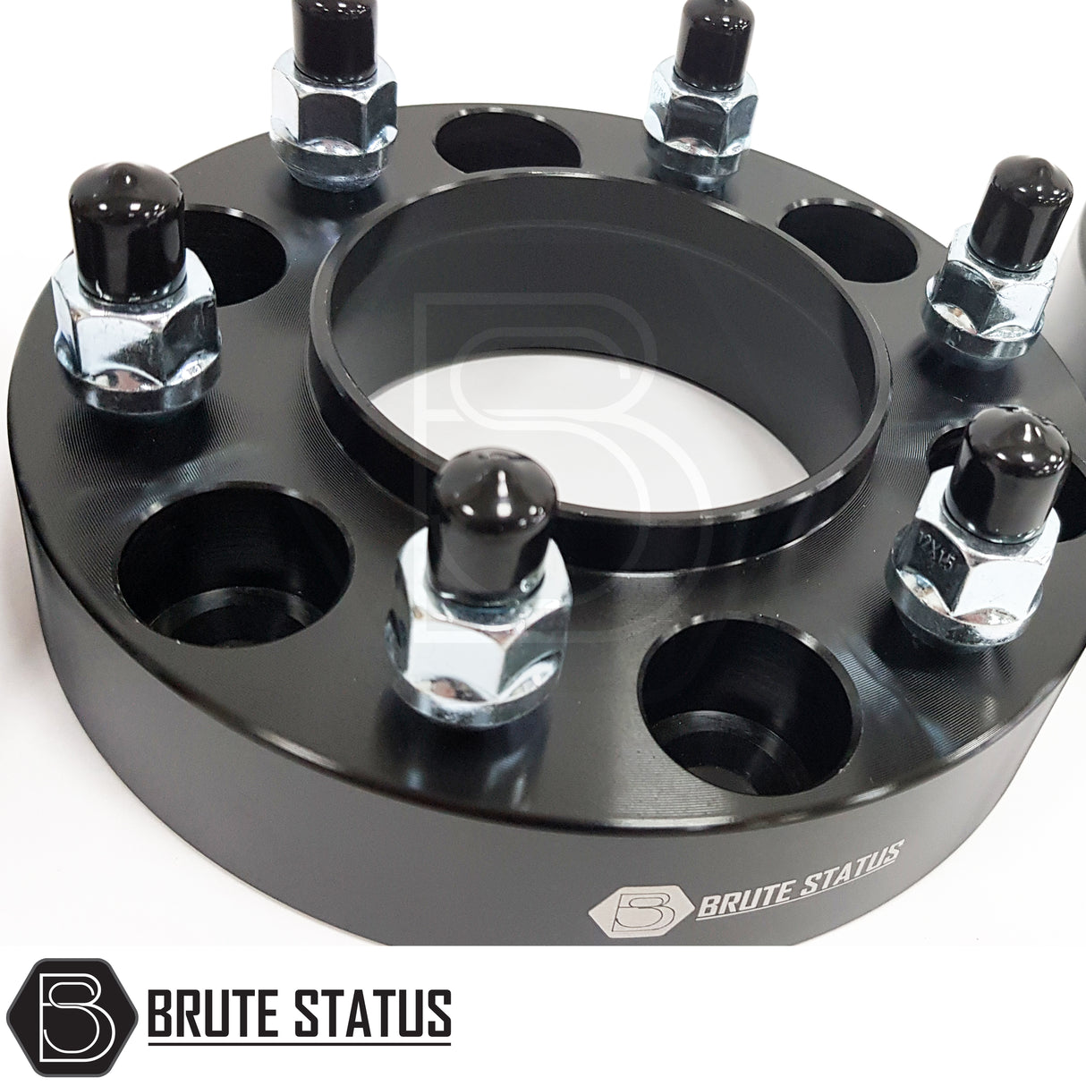 gloss black wide arch kit paired with 35mm wheel spacers for the ford ranger 2012-2022 pickup truck