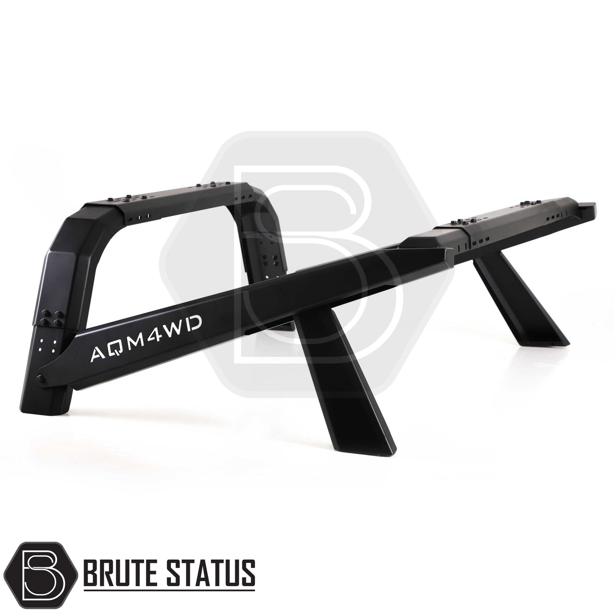 Brute Status universal fitting matte black S70 tent roll bar for pickup trucks