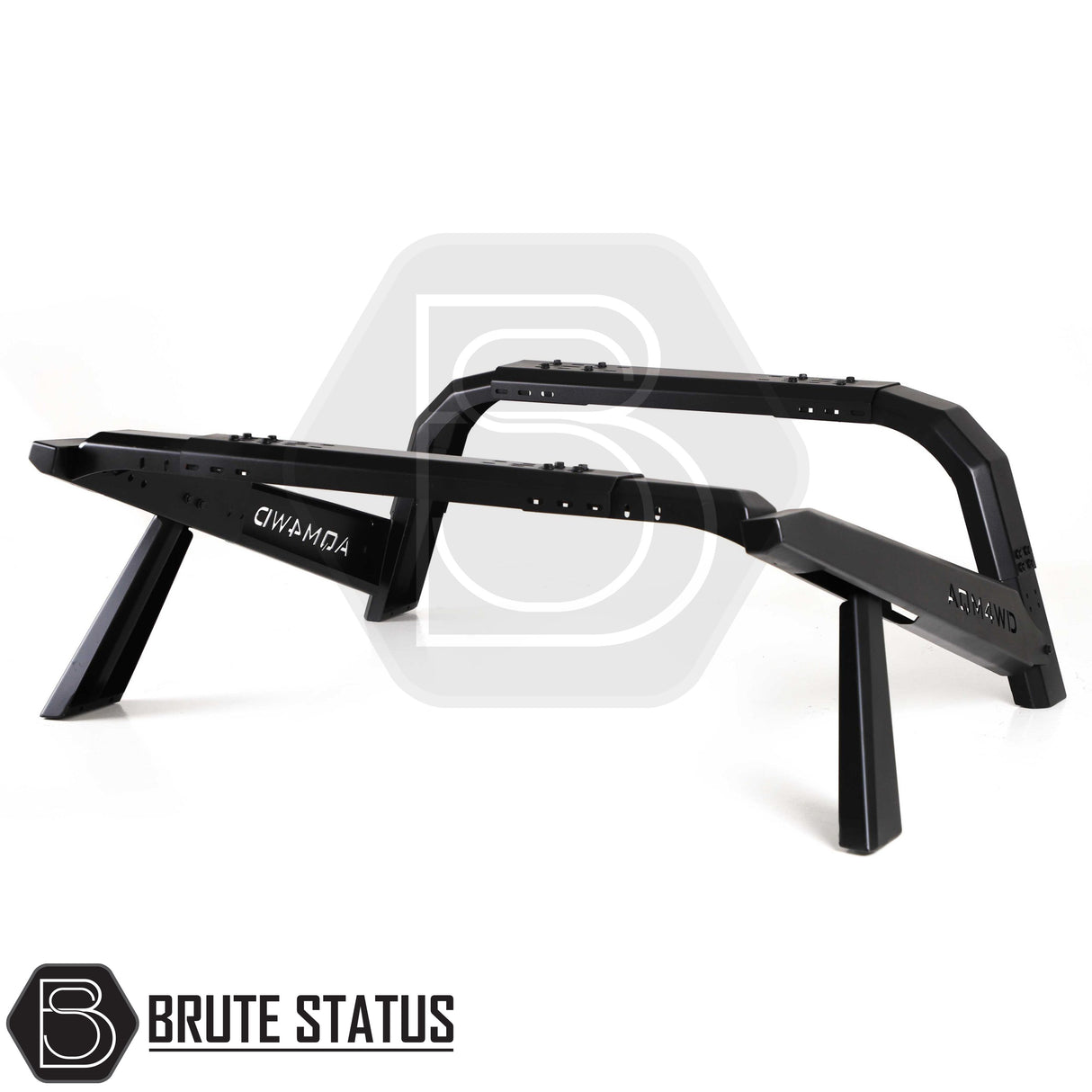 Brute Status universal fitting matte black S70 tent roll bar for pickup trucks