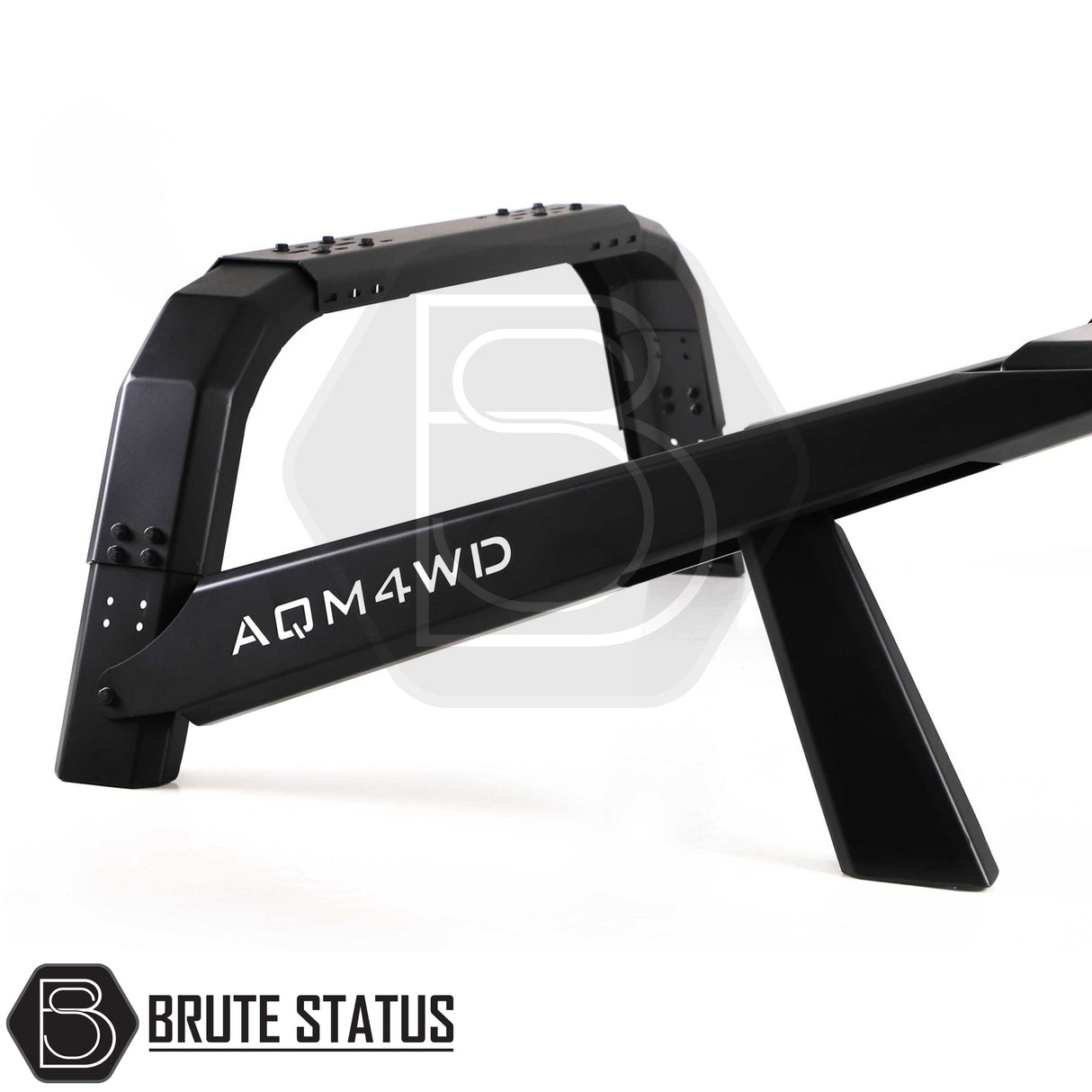 Brute Status universal fitting matte black S70 tent roll bar for pickup trucks
