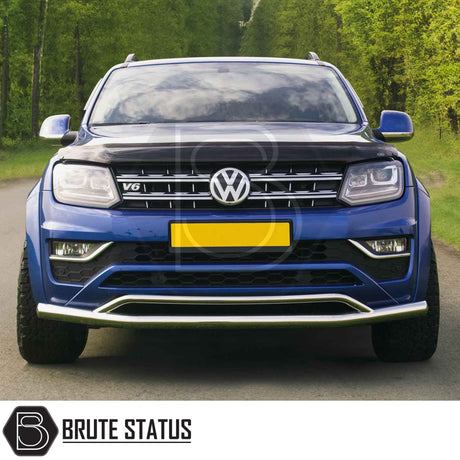 Brute Status chrome city nudge bar for the volkswagen amarok 2017-2022 pickup truck