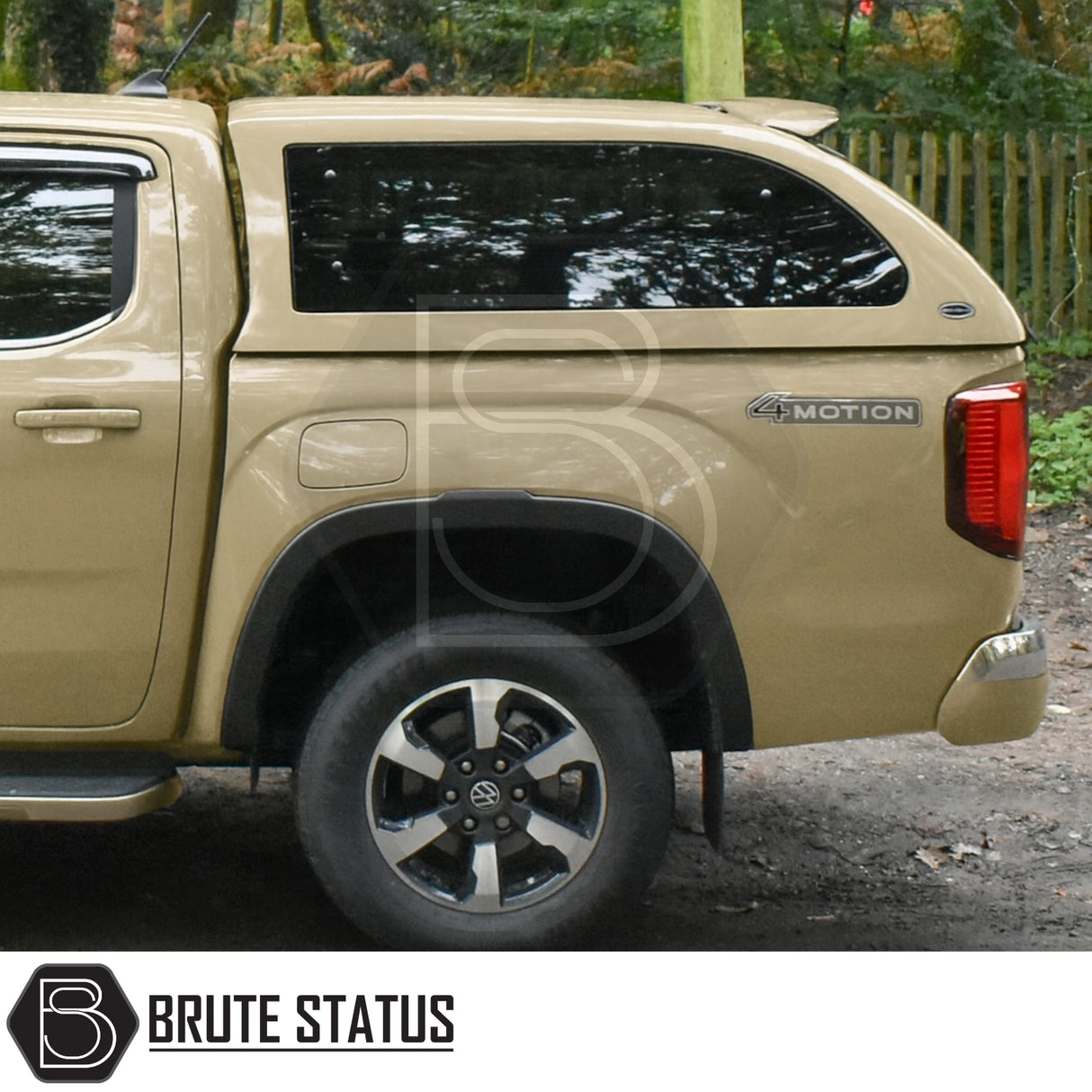 Volkswagen Amarok 2023+ Truckman Grand Hardtop Canopy with remote locking, featuring a cab-high design and tinted pop-out windows, enhancing security and aerodynamics.
