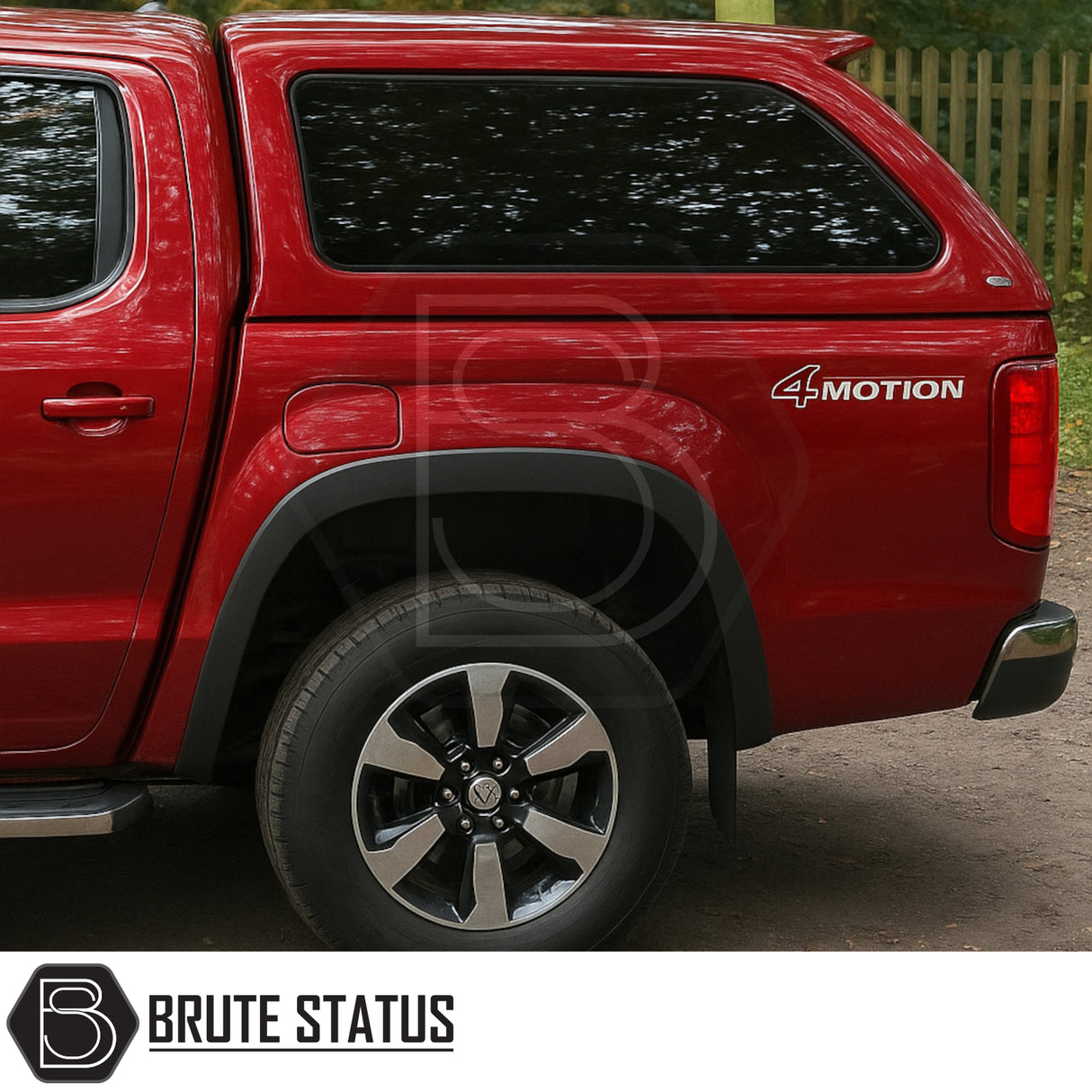 Volkswagen Amarok 2023+ Truckman Grand Hardtop Canopy with tinted windows and remote locking, enhancing storage and style for pickup trucks.