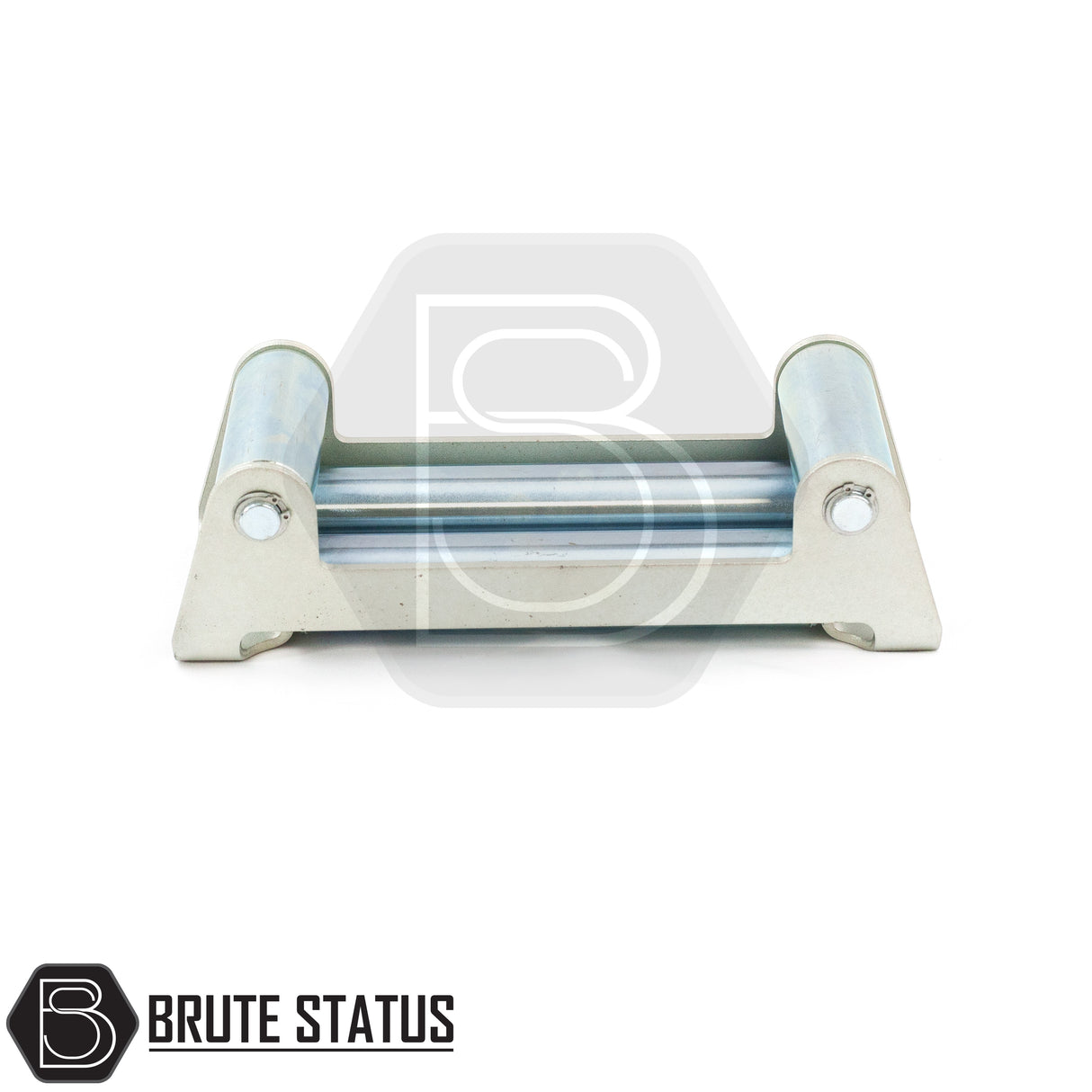 Brute Status silver stainless steel winch roller fairlead in universal fitment for pickup truck