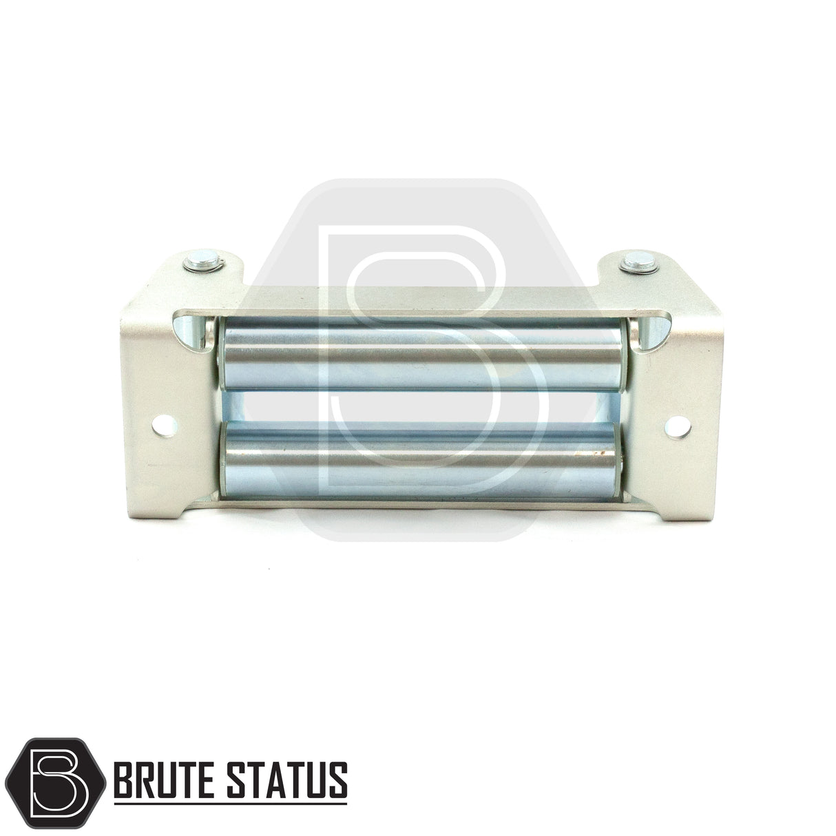 Brute Status silver stainless steel winch roller fairlead in universal fitment for pickup truck