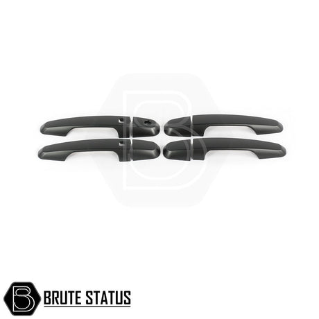 Türgriffabdeckungen für Mitsubishi L200 2015+, Mattschwarz
