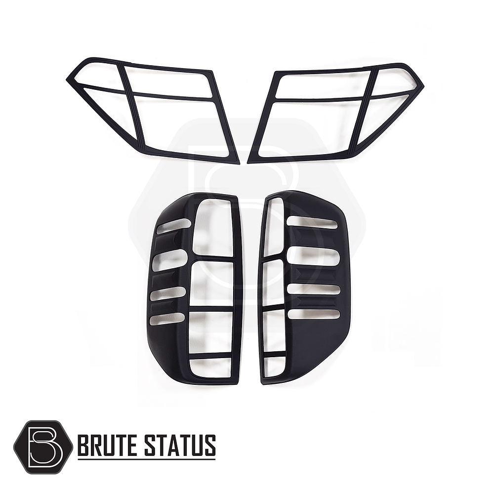 Nissan Navara D40 2005-2010 Scheinwerfer- und Rücklichtabdeckungen