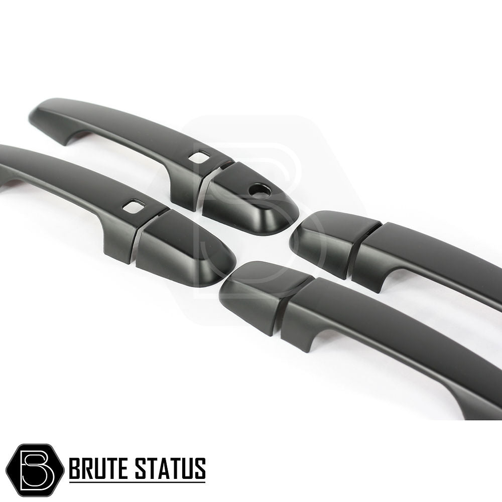 Türgriffabdeckungen für Mitsubishi L200 2015+, Mattschwarz