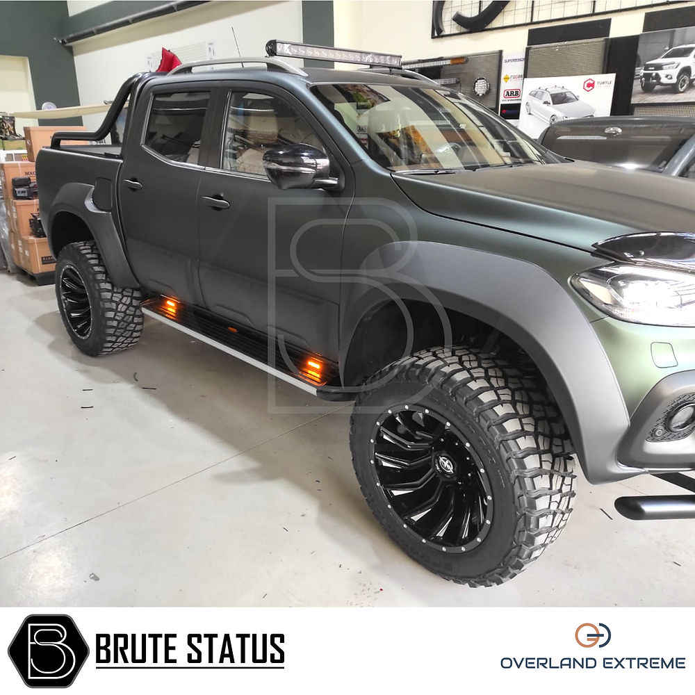 Mercedes X-Klasse Wide Arch Kit (Overland Extreme) und 35-mm-Spurverbreiterungen