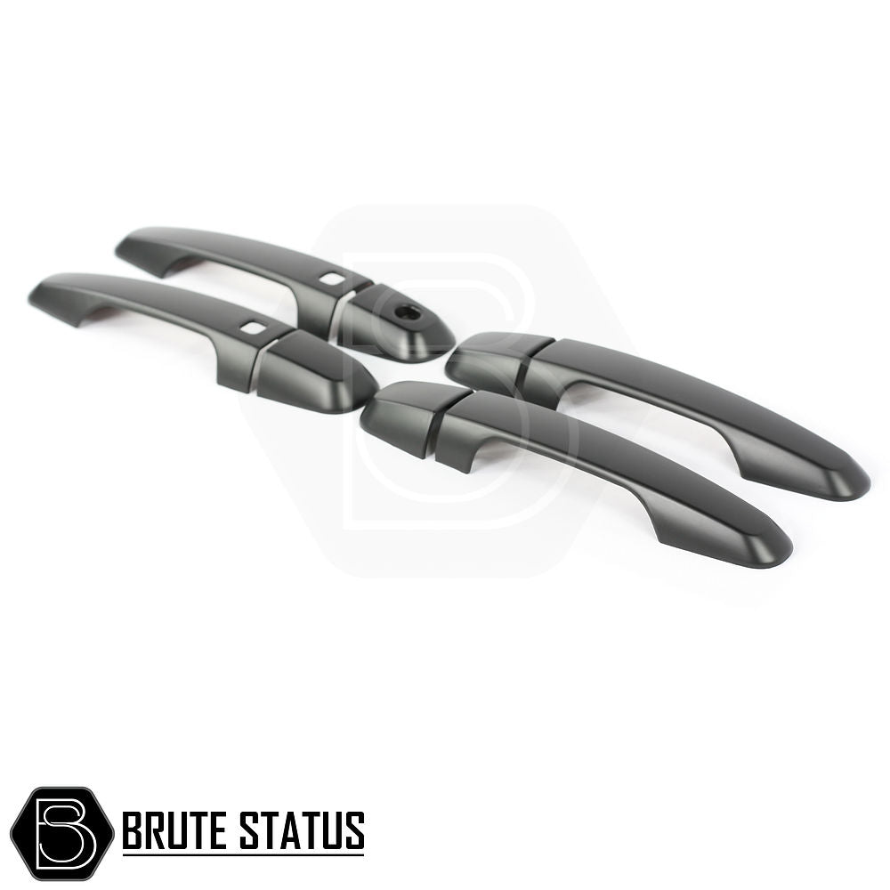 Türgriffabdeckungen für Mitsubishi L200 2015+, Mattschwarz