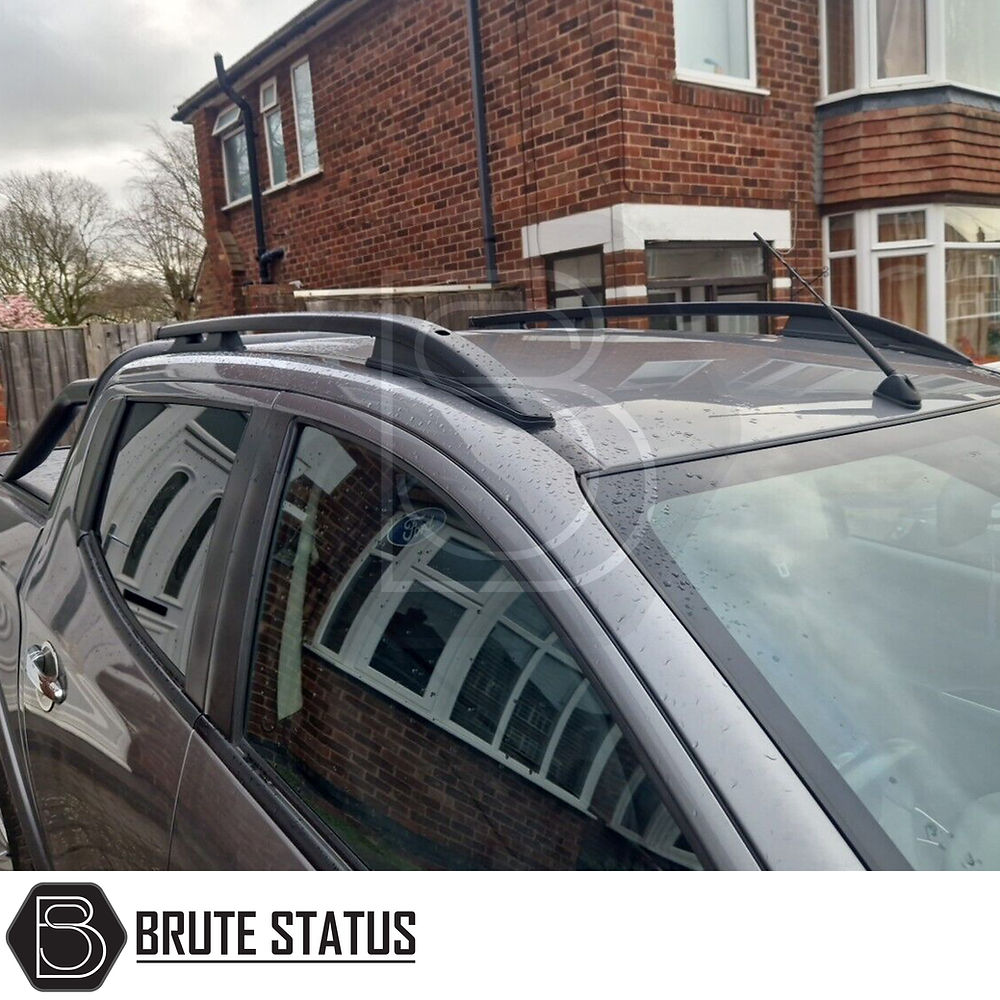 Schwarze Dachreling für Mitsubishi L200 Serie 5 2015–2019