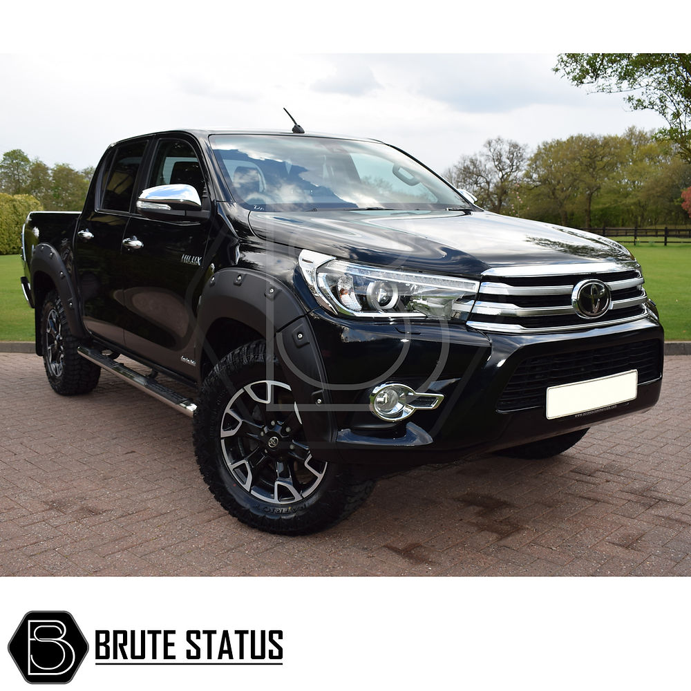 Radlaufsatz für Toyota Hilux 2016–2018 (genieteter Stil)