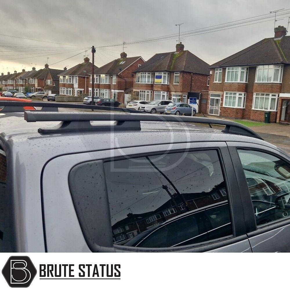 Schwarze Dachreling für Mitsubishi L200 Serie 5 2015–2019