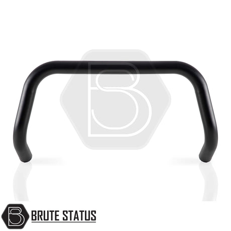 black bull/nudge bar for the vw amarok 2010-2017 pickup truck, showcasing its rugged design and protective build