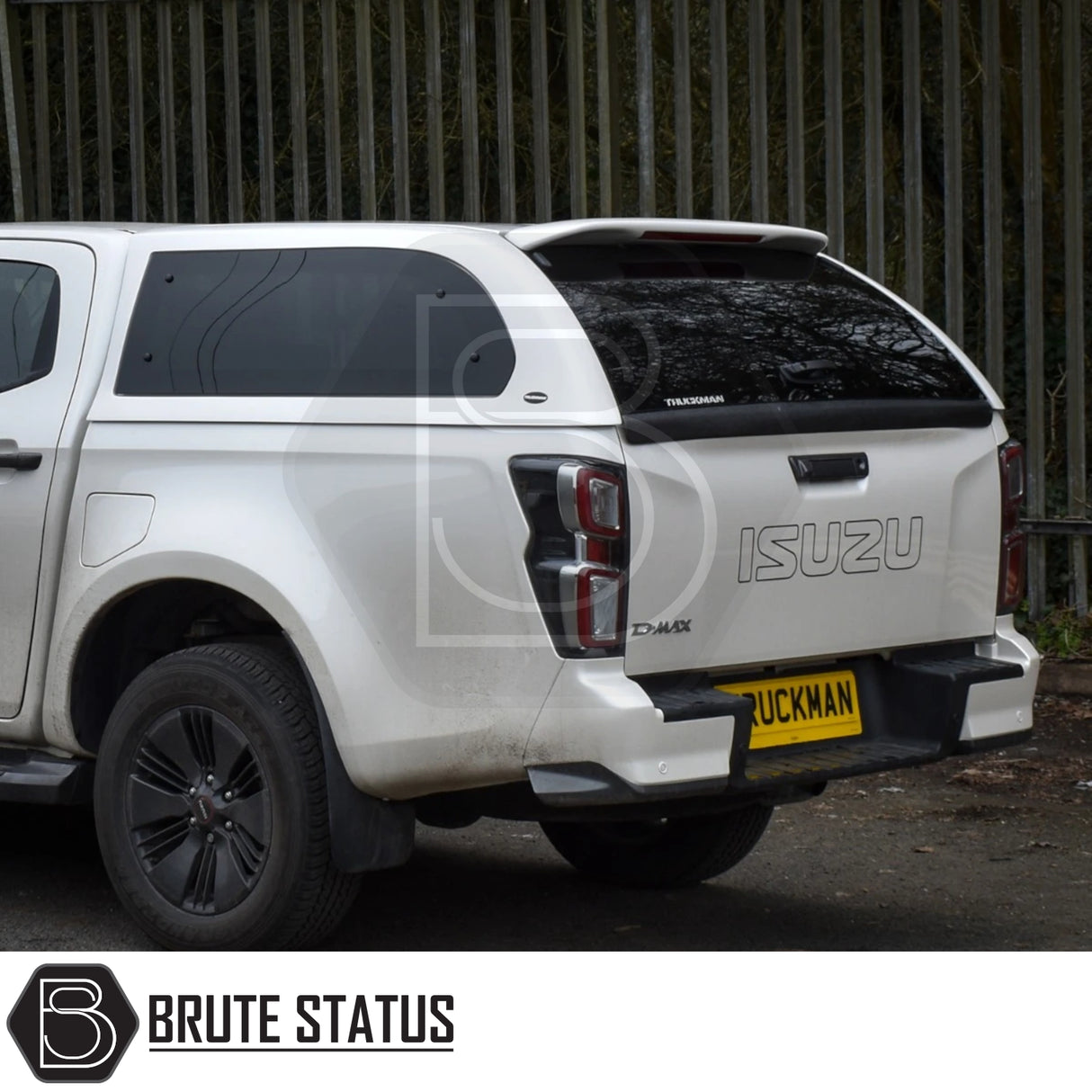 Isuzu D-Max 2021-2024 Truckman Grand Hardtop Canopy - Remote Locking & Roof Bars